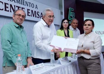 Entrega Rocha Plazas Definitivas a 208 docentes del sistema EMSAD de COBAES