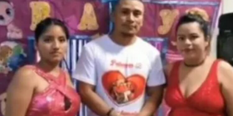 Hombre celebra “baby shower” de sus dos esposas embarazadas y se hace ¡viral!