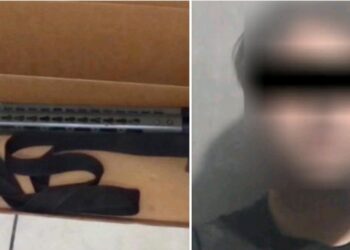 Detienen a un joven realizando disparos con un rifle .223 y tres más logran escapar