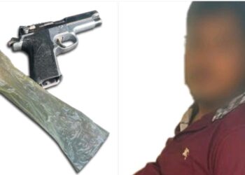 PEP asegura a civil por disparar al aire en Culiacán