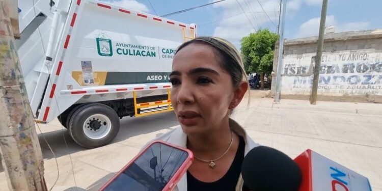 Se limpian drenes pero vecinos de nuevo arrojan muebles, lamenta secretaria de Obras y Servicios Públicos