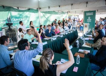 Ayuntamiento lleva Sexta Sesión de Cabildo Abierto a Fraccionamiento Los Ángeles