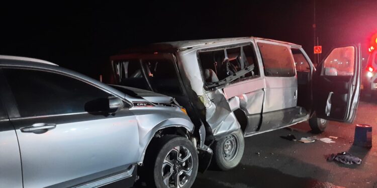 Choque por alcance deja 8 heridos en Costa Rica