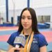Frida Ortiz preparada para el Campeonato Nacional de Gimnasia Aeróbica