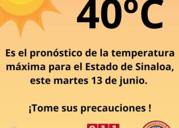 Pide Protección Civil incrementar precauciones ante las altas temperaturas que se están presentando en el estado