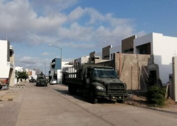 Miliares aseguran inmueble de fraccionamiento privado en el sector El Barrio