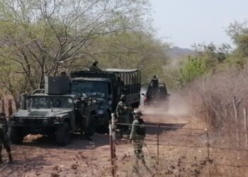 Se enfrentan a balazos militares y miembros del crimen organizado en San Lorenzo