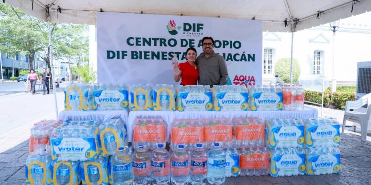 Se suma DIF Bienestar Culiacán a la Colecta Aquatón 2023 para enfrentar la sequía en Sinaloa