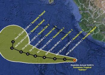 El huracán Adrián no representa peligro para Sinaloa: especialista de la UAS