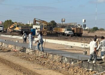 Inicia la pavimentación de la prolongación del boulevard Sánchez Alonso