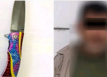 Agredió con una navaja a un elemento de seguridad de la UAS y fue detenido