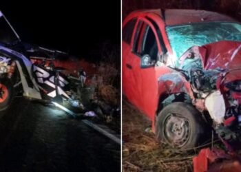 Un muerto.y cinco lesionados deja choque de Racer y auto en Sanalona