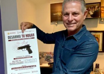 Instalarán centro de canje de armas del 26 de junio al 7 de julio en Palacio.