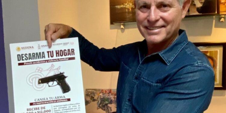 Instalarán centro de canje de armas del 26 de junio al 7 de julio en Palacio.