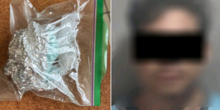 Sorprenden en Valle Alto a joven con una bolsa de pastillas de fentanilo
