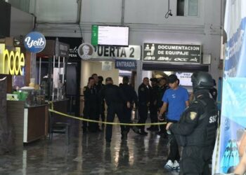 Balacera en la Central Camionera del sur en la Ciudad de México