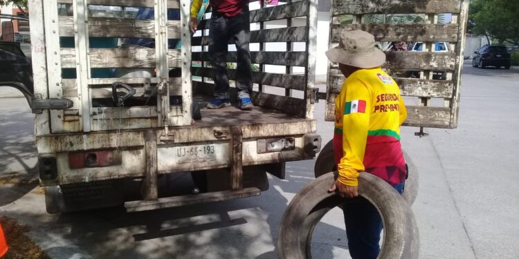 Campaña de Descacharrización 2023 atendió este fin de semana a la colonia Fincas del Humaya