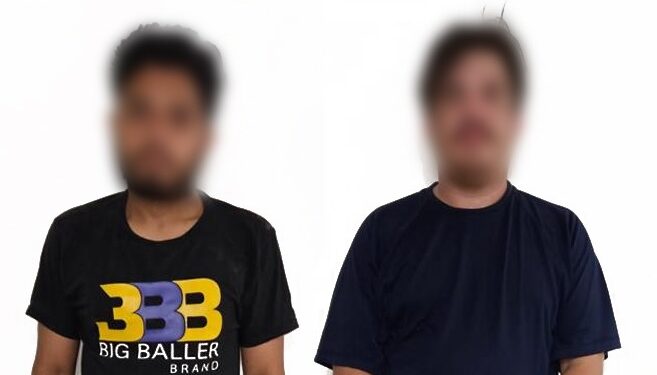 Detienen a dos hombres con un arma de fuego y borrachos