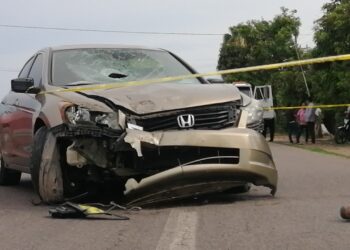 Atropellan a motociclista en Eldorado y fallece