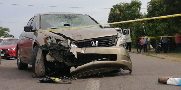 Atropellan a motociclista en Eldorado y fallece