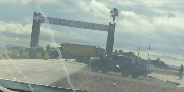 Bloqueos y operativos esta mañana en Navolato