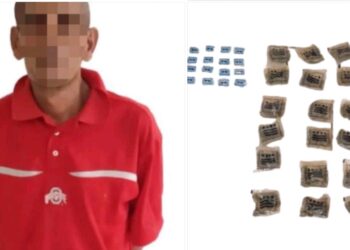 En Alturas del Sur, capturan a presunto vendedor de drogas