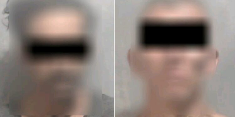 Empujaban un “diablito” con un compresor industrial robado y fueron detenidos