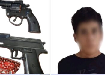 Jovencito es detenido por policías estatales tras asalto