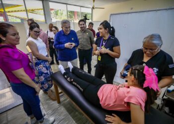 Supervisa Rocha Moya la Jornada de Valoración e Incorporación del CRIT Teletón