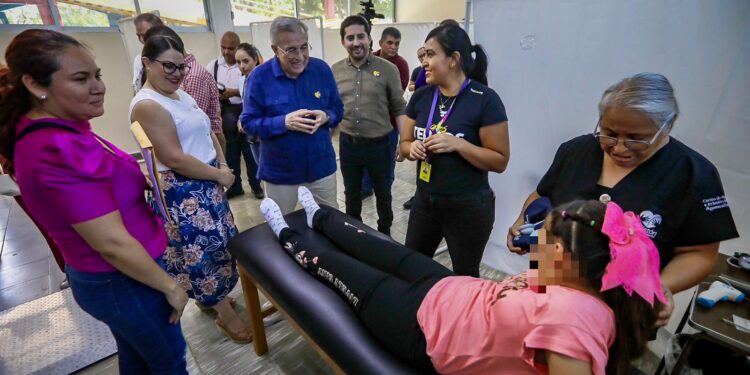 Supervisa Rocha Moya la Jornada de Valoración e Incorporación del CRIT Teletón