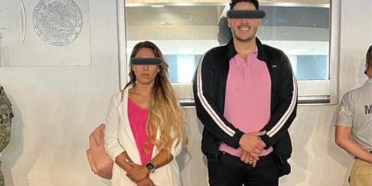 Detienen a pareja en el AICM; intentaban llevar metanfetamina a Japón 