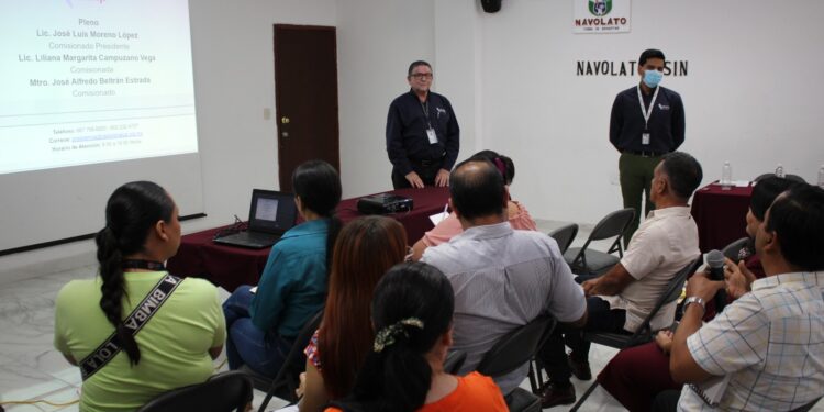 CEAIP visita Ayuntamiento de Navolato; llevan Jornadas de Acompañamiento en Transparencia