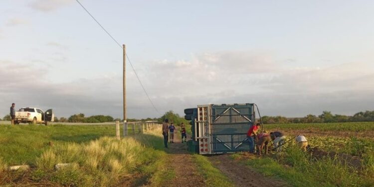 Se registran dos volcaduras en la Maxipista durante esta mañana