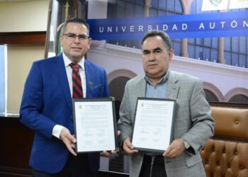 Firma el Rector de la UAS Dr. Jesús Madueña Molina primer convenio del Ciclo Escolar 2023-2024 con la Universidad de la Sierra