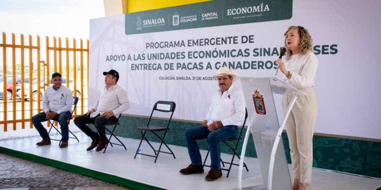 Programa de Apoyo a Unidades Económicas Impulsa a Ganaderos del municipio