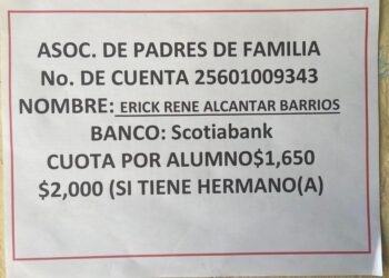 Sino presentan el voucher del pagó de la “cuota voluntaria” no los inscriben en la secundaria IMA de Los Mochis