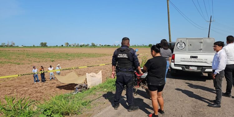 Muere joven en accidente de motocicleta en el ejido Echeverria