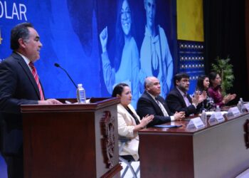 Destacando la Implementación del Nuevo Modelo Educativo, Rector pone en marcha de manera oficial el ciclo escolar 2023-2024 en la UAS