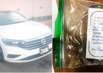 Cuatro hombres se hacen perseguir y son detenidos con 24 dosis de cristal