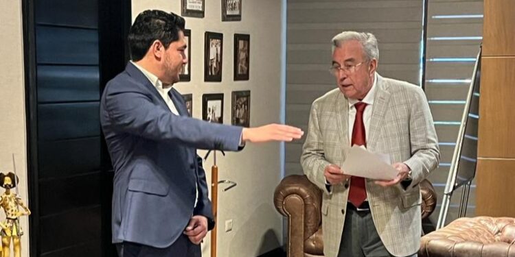 Sale José Luis Zavala de Obras Públicas y entra Joaquín Alberto Landeros Güicho