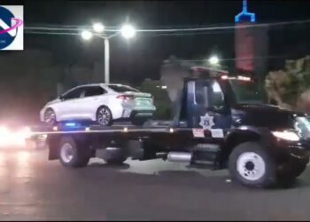 Aseguran automóvil con armas de fuego en el hotel Lucerna