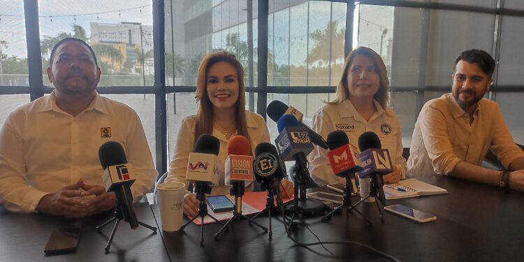 PRI, PRD y PAN en Sinaloa confirman su total respaldo a Xóchitl Gálvez para encabezar el Frente Amplio por México
