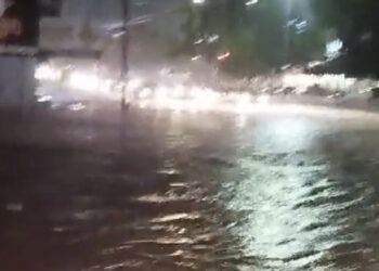 ¡Tome precauciones! Se registra aguacero en Culiacán