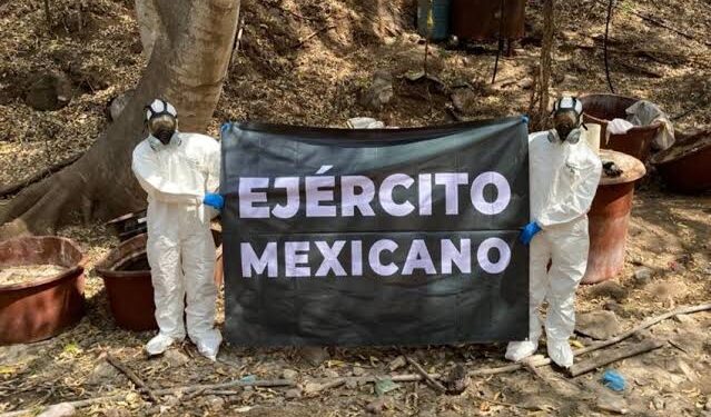 Más de 500 narcolaboratorios se han asegurado en el 2023 en Sinaloa