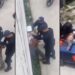 Protestan por brutalidad policial contra un adulto mayor que murió tras ser golpeado y detenido agentes municipales
