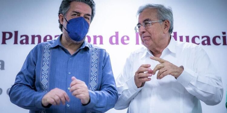 “Fue un encuentro institucional”: Rocha Moya sobre reunión con rector de la UAS y Concheiro