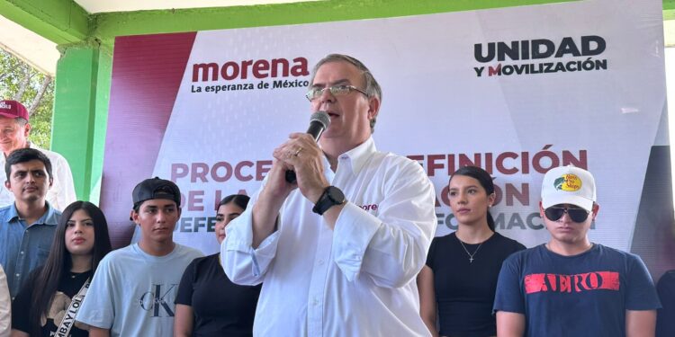 Marcelo Ebrard vaticina triunfo en las encuestas;  invitó a Sheinbaum a ser Secretaria de Gobernación de ganar en el 2024