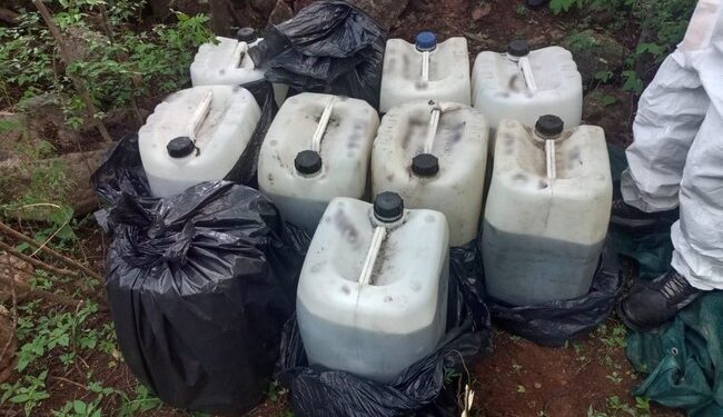 Localizan precursores químicos en Los Mayos, Sanalona 