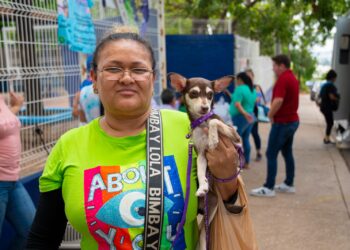 Jornada de esterilización de perros y gatos brinda 20 servicios en la colonia El Mirador