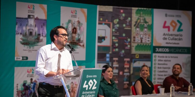 El Alcalde Juan de Dios Gámez presenta Programa de Actividades por el 492 Aniversario de Culiacán